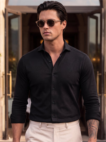 KEITH-KNITTED Black