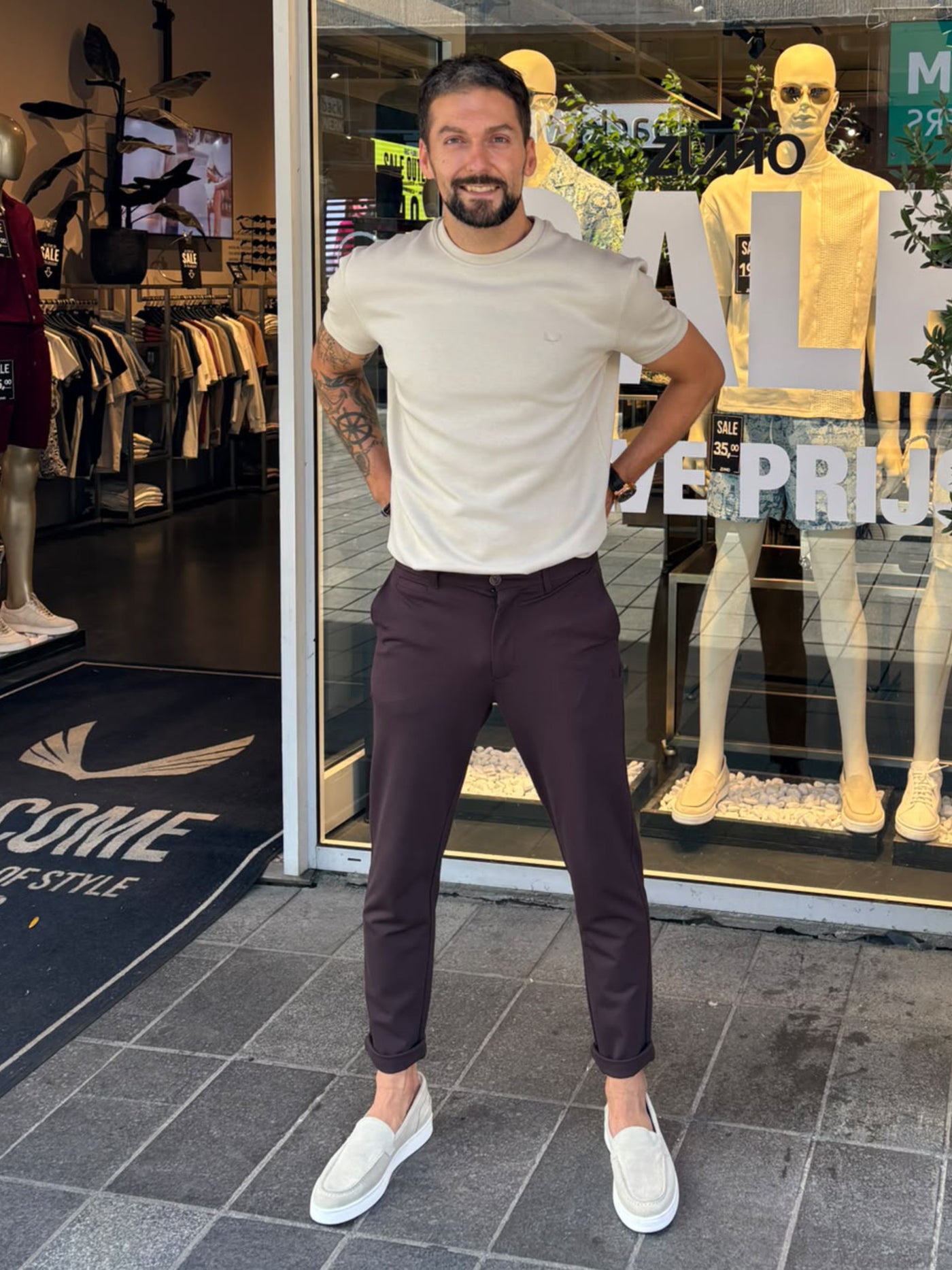 Artur's Look Beige/Brown
