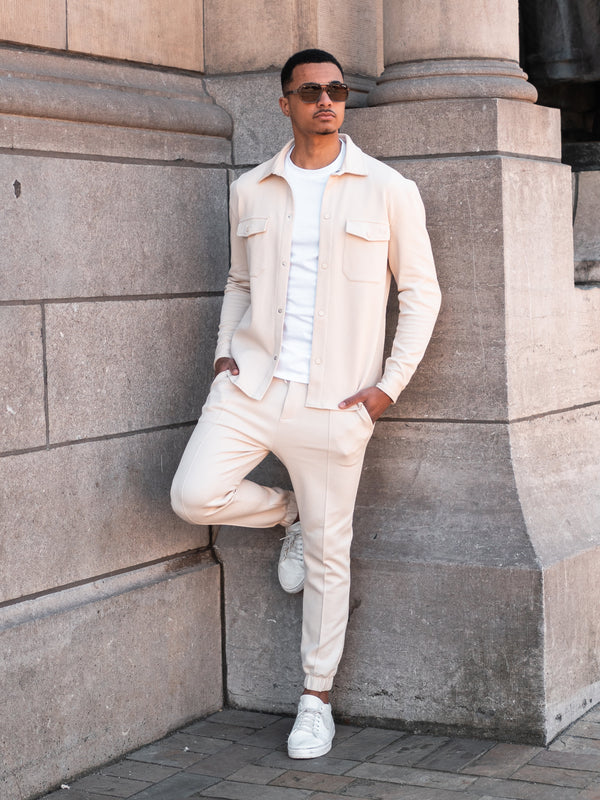 Heavyweight Pique Twinset | Sugar