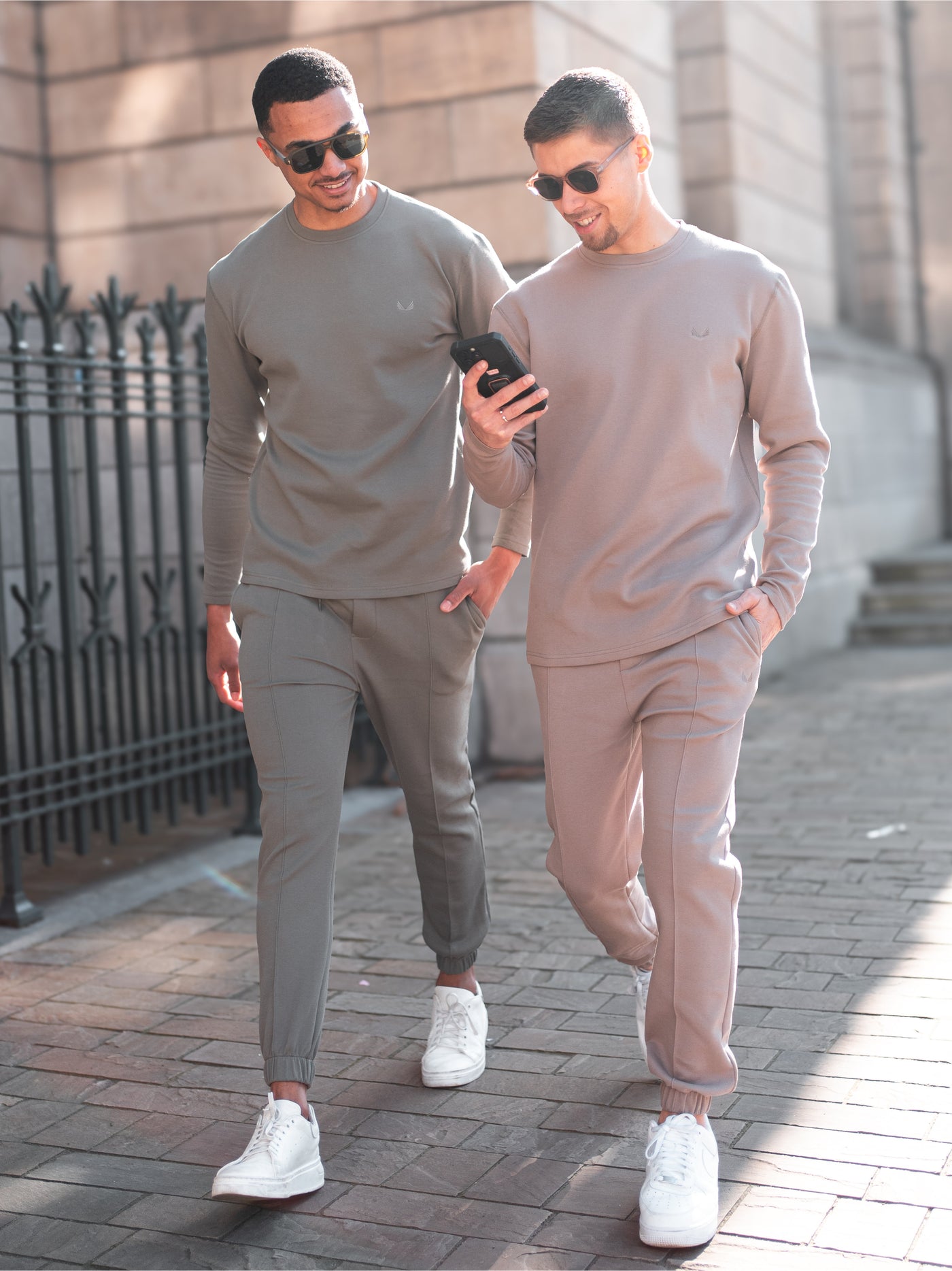 Heavyweight Pique Twinset | Olive & Truffle