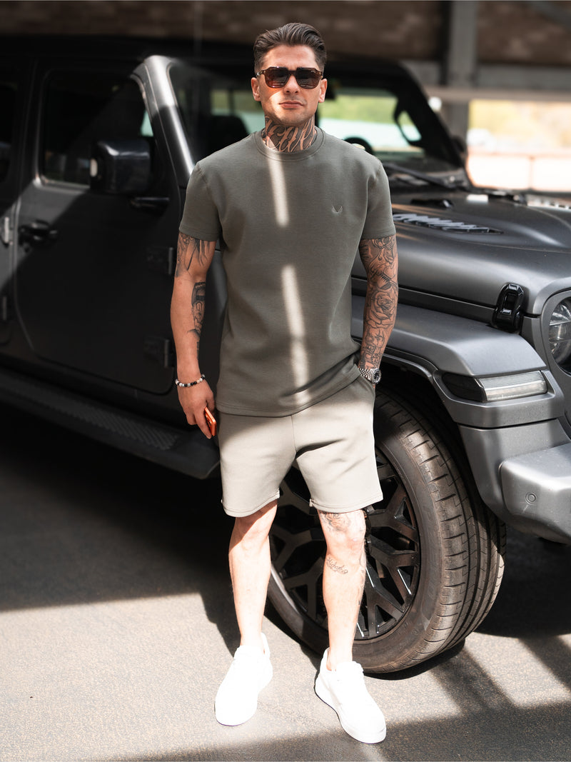 Luxury Sweat Twinset | Clay Olive