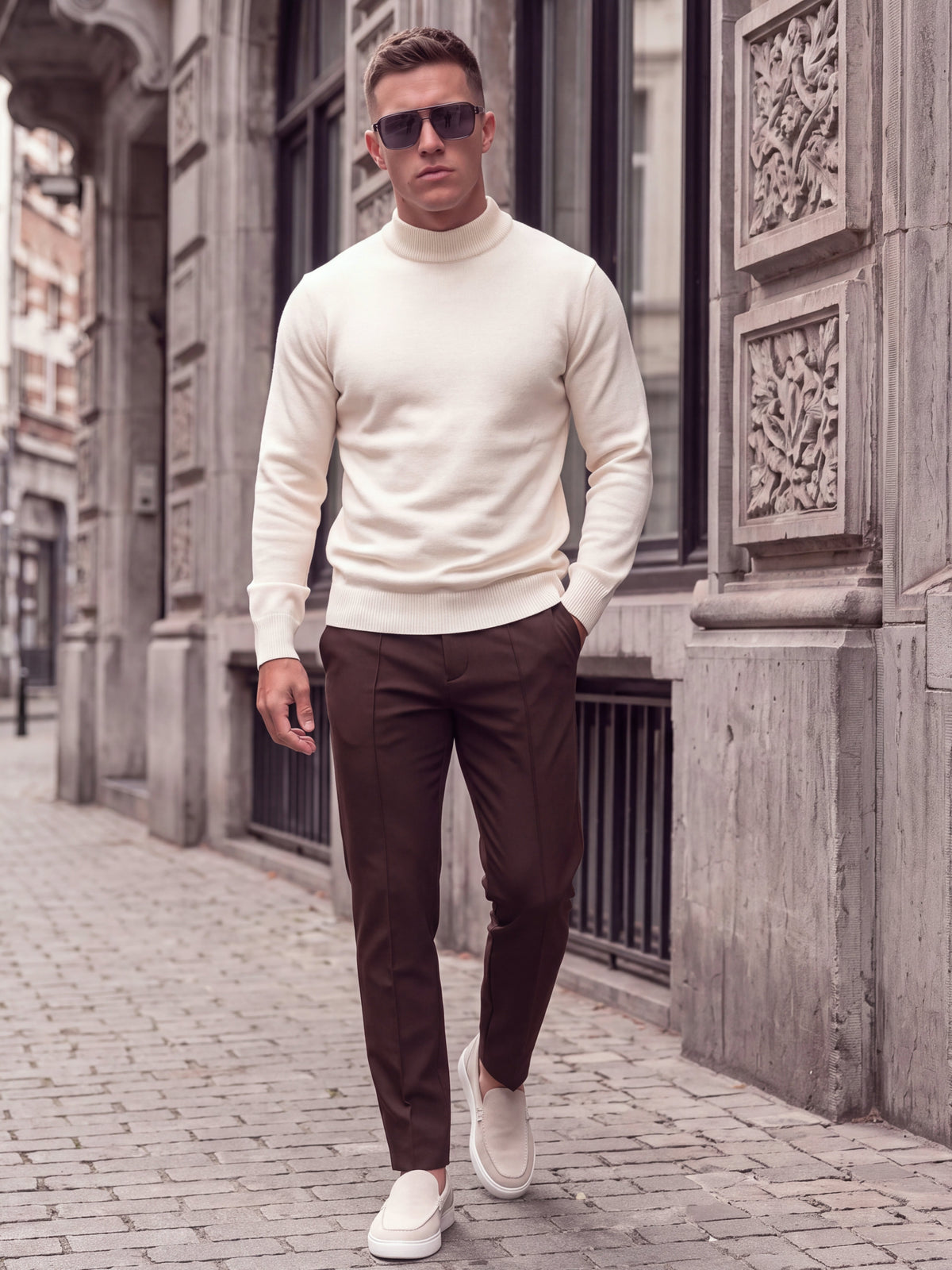 Cross Cream Look