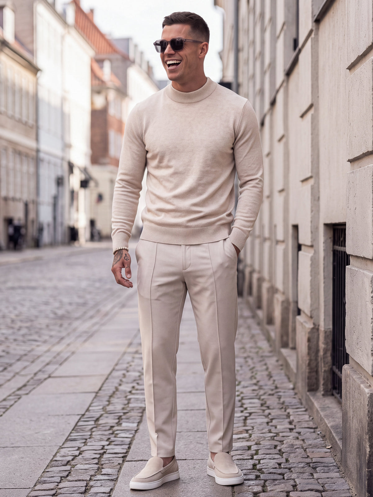 Cross LightBeige Look