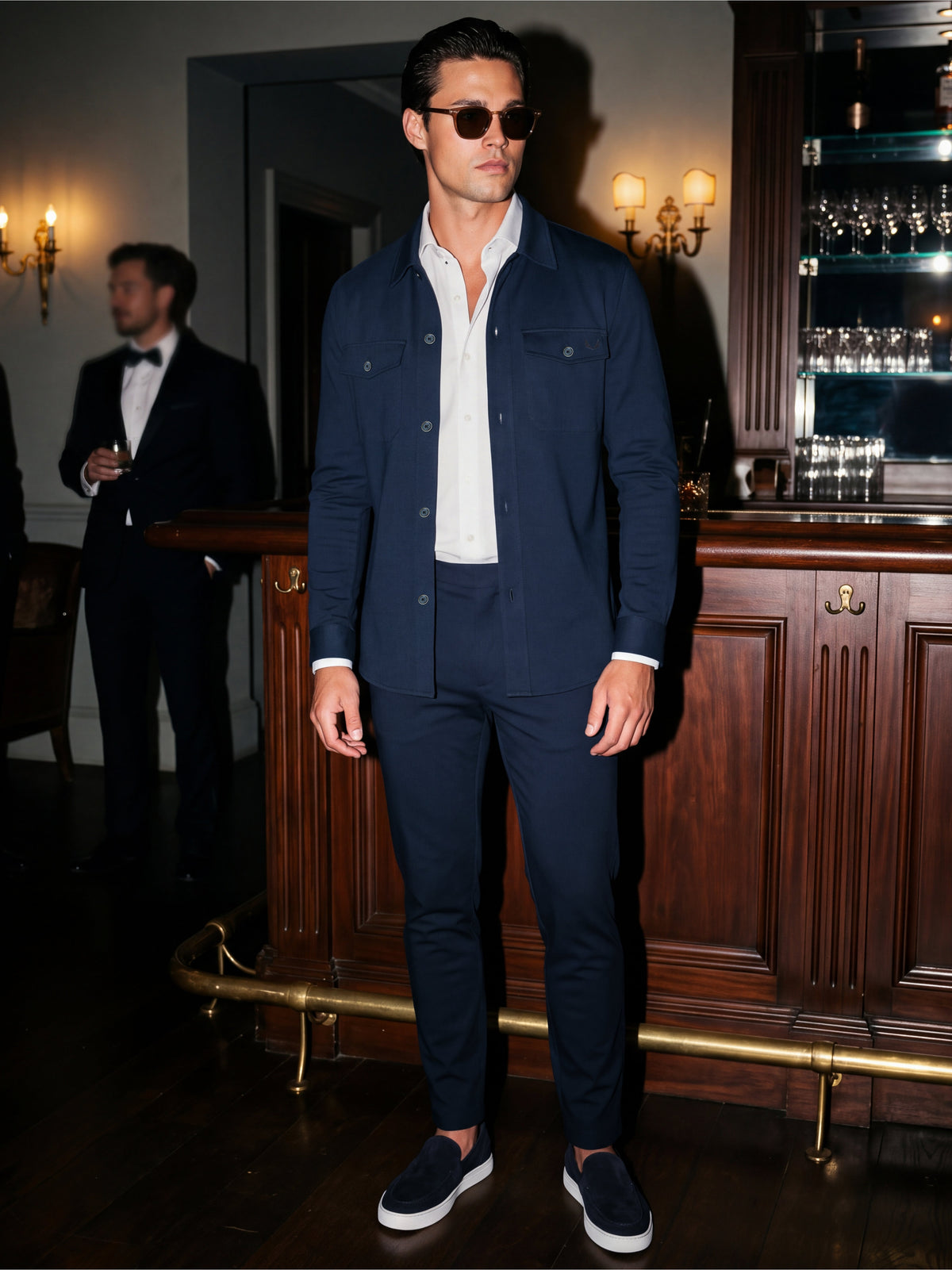 FINN-PM Navy Party Look