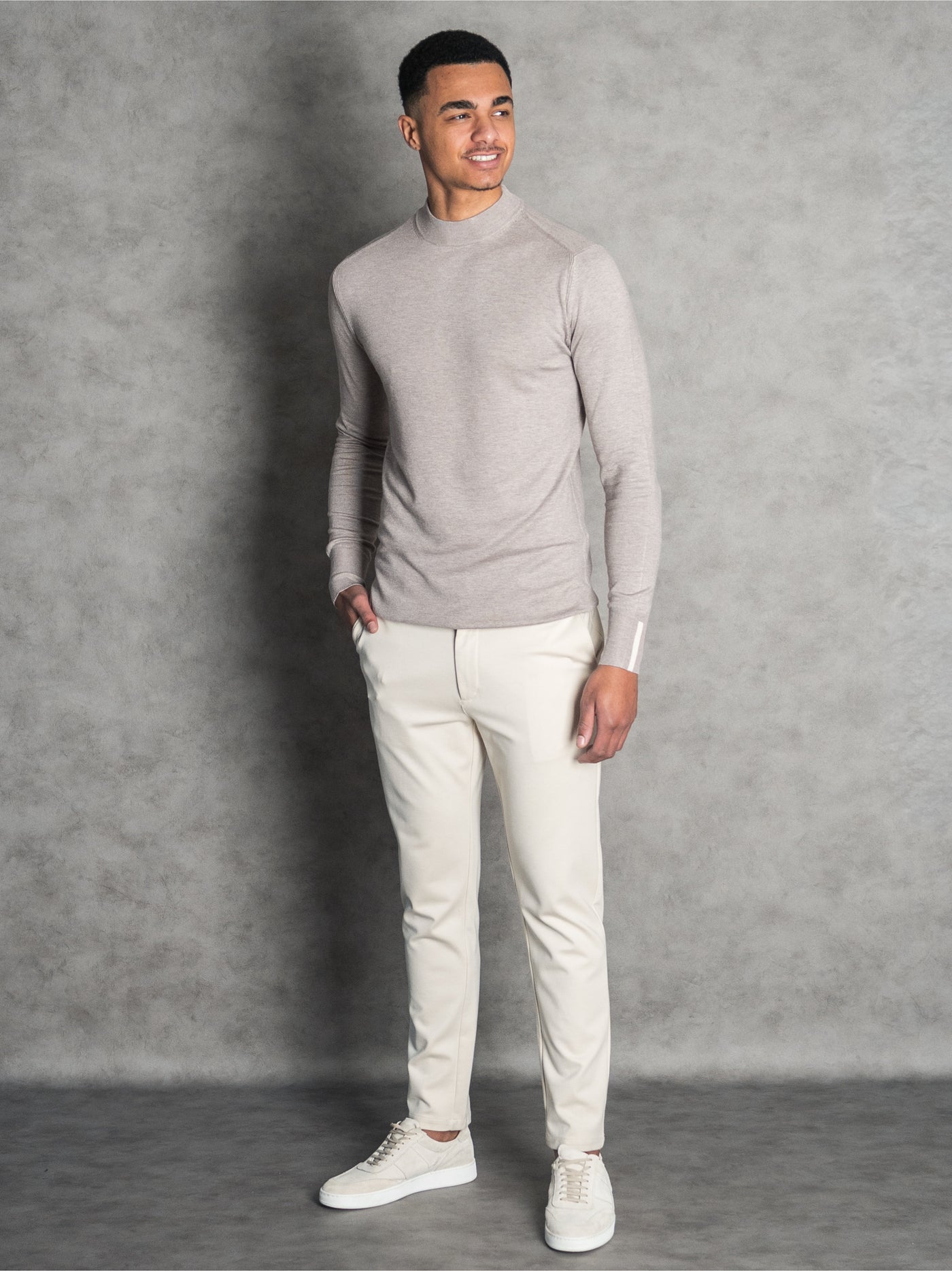 HOLLUM-II Sand & GRAY LightBeige