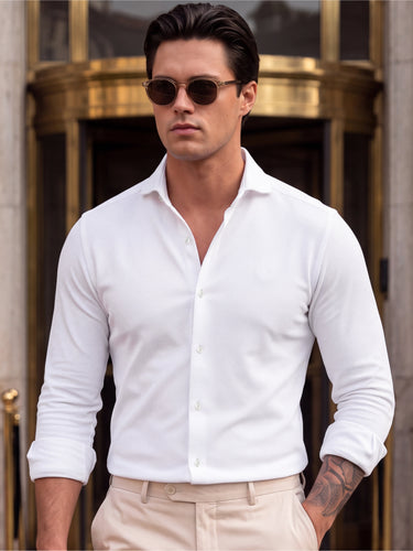 KEITH-KNITTED White