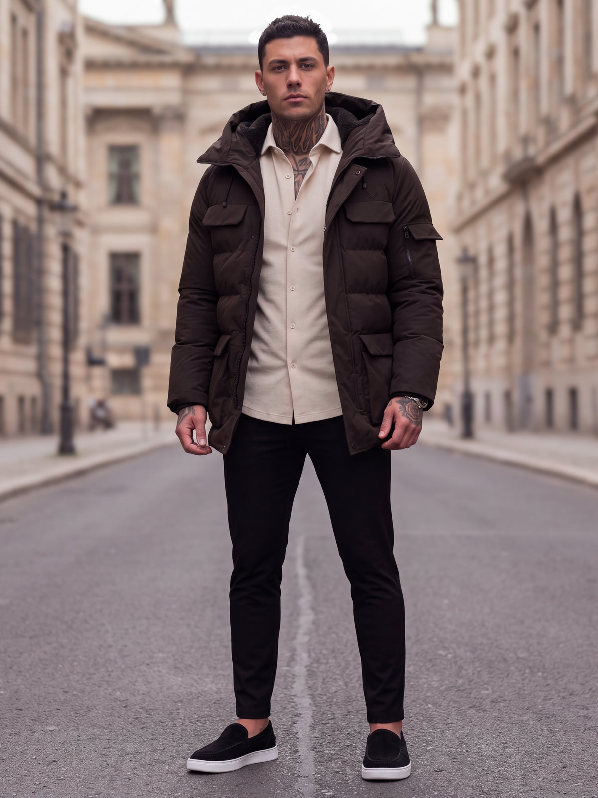 LUND DarkBrown & KEITH-KNITTED Sugar & HIGHWAY-II Black & ZOLAR Black