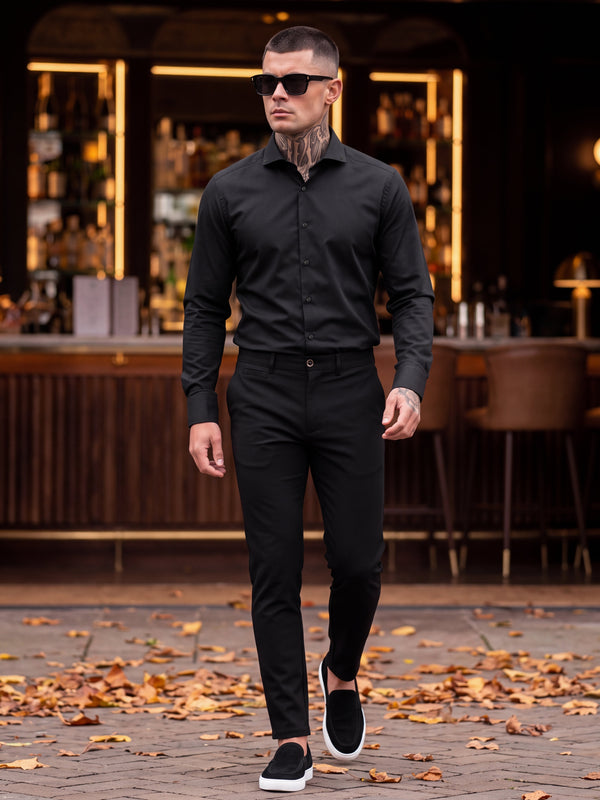 NEIL-LS Black & GRAY Black
