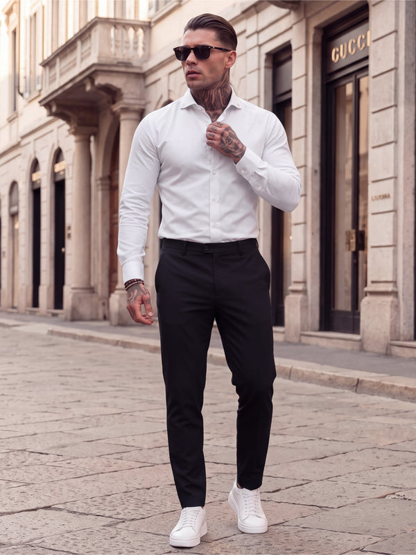 NEIL-LS White & RENO-TWILL Black