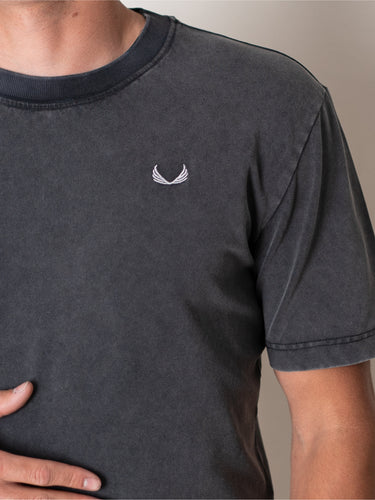 TITAN-DYED-PIQUE Black