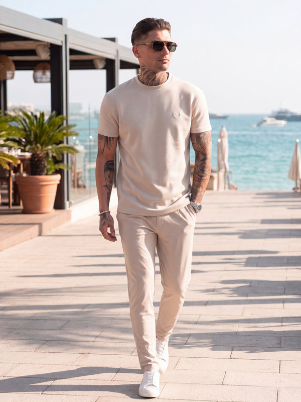 Sand Beachfront Transitional Lounge Suit